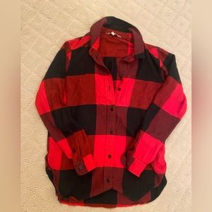 Athleta flannel shirt